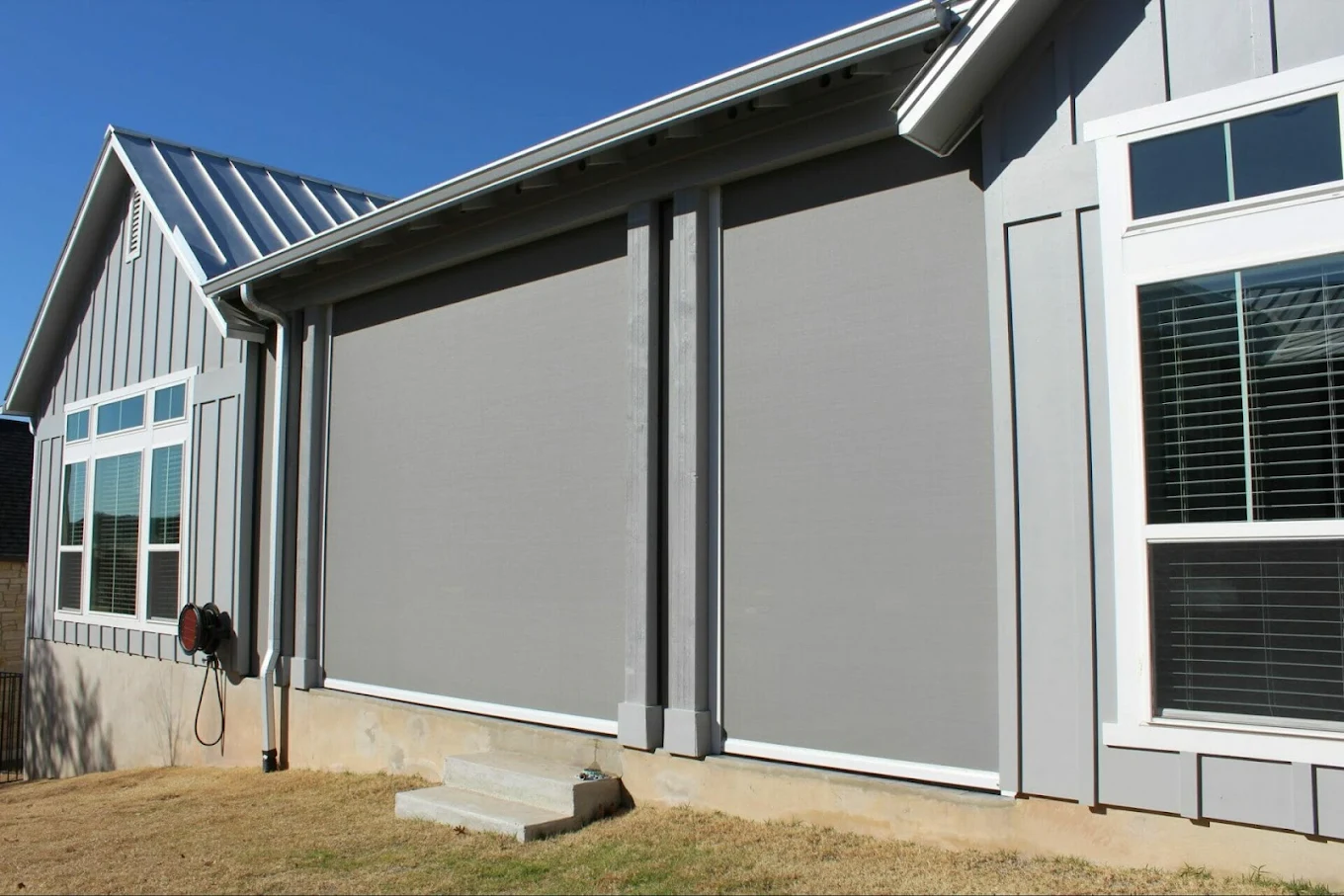 Covered Patio Screen System