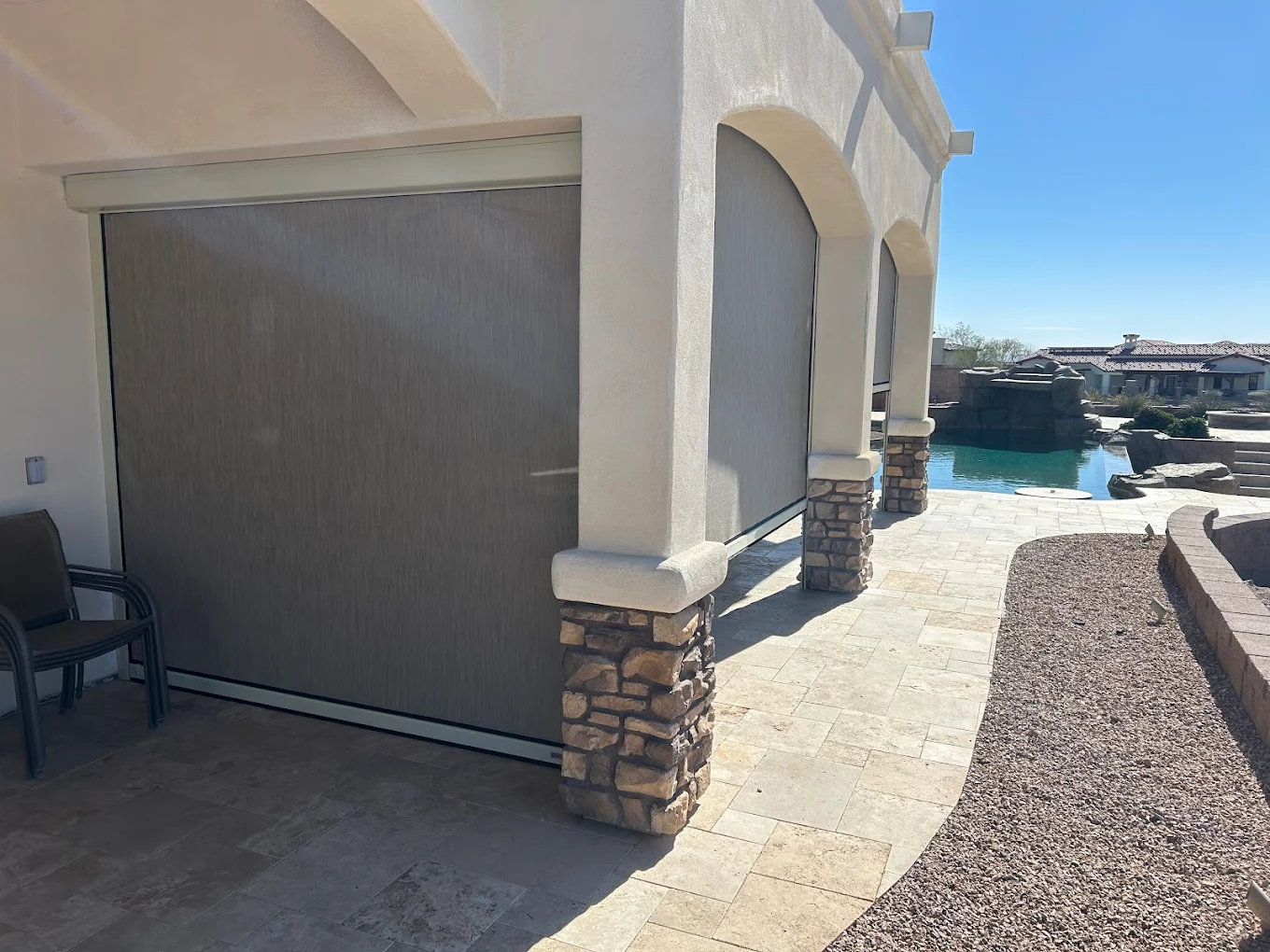 MagnaTrack Patio Screen Installation