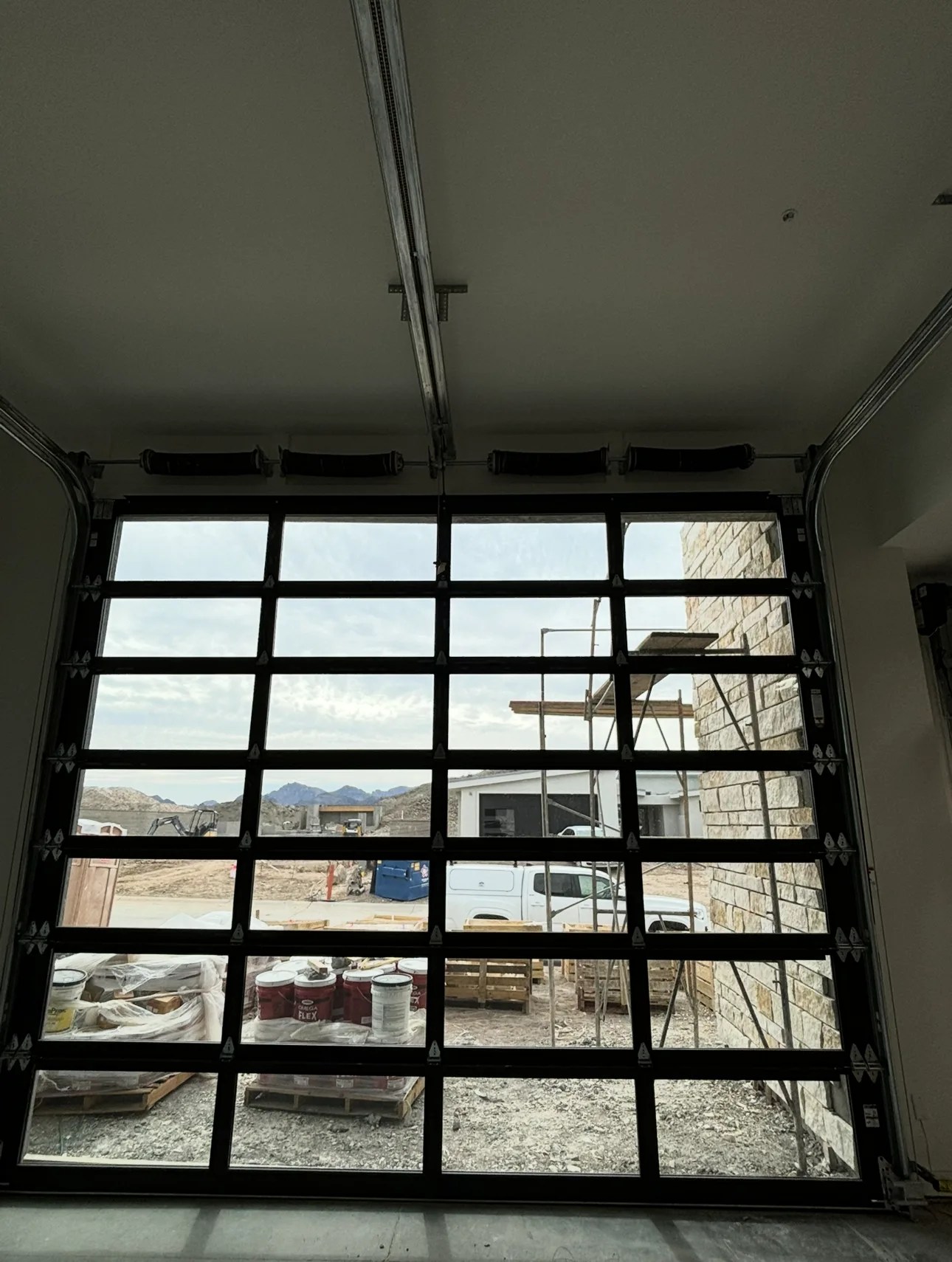 Black Full-View Door Interior