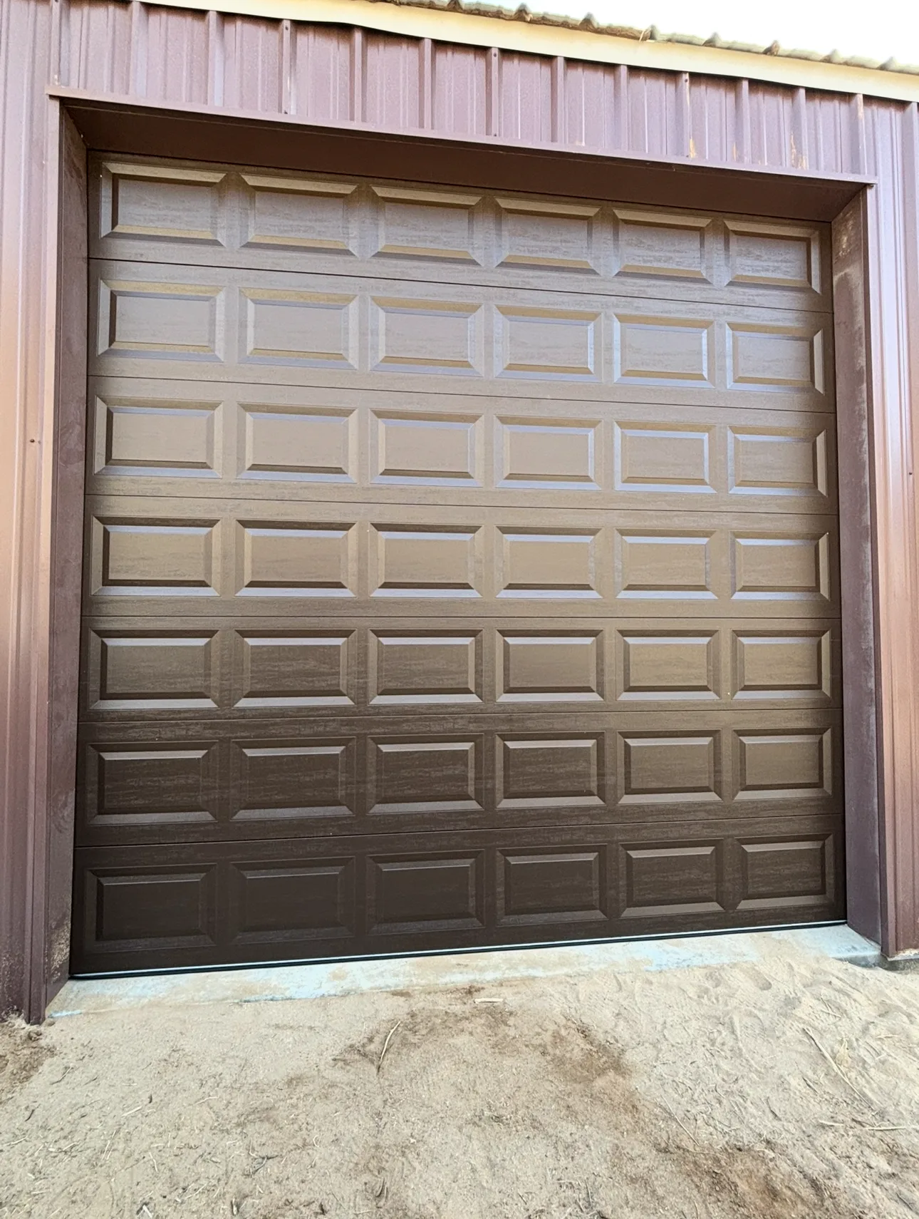 Black Full-View Stone Exterior
