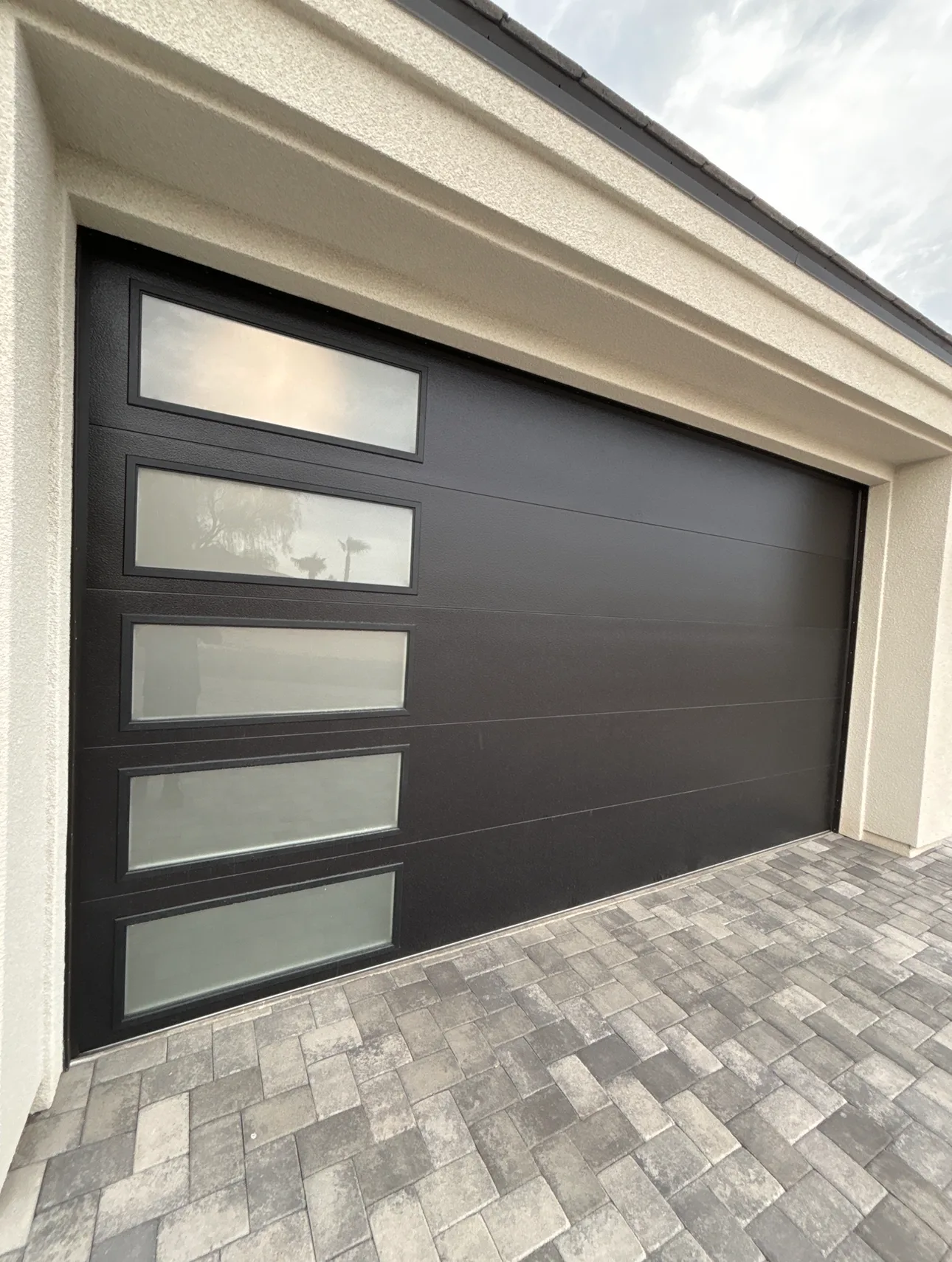 Black Modern Window Door Detail