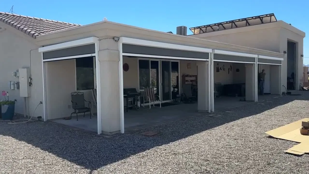 Motorized Patio Screen Operation