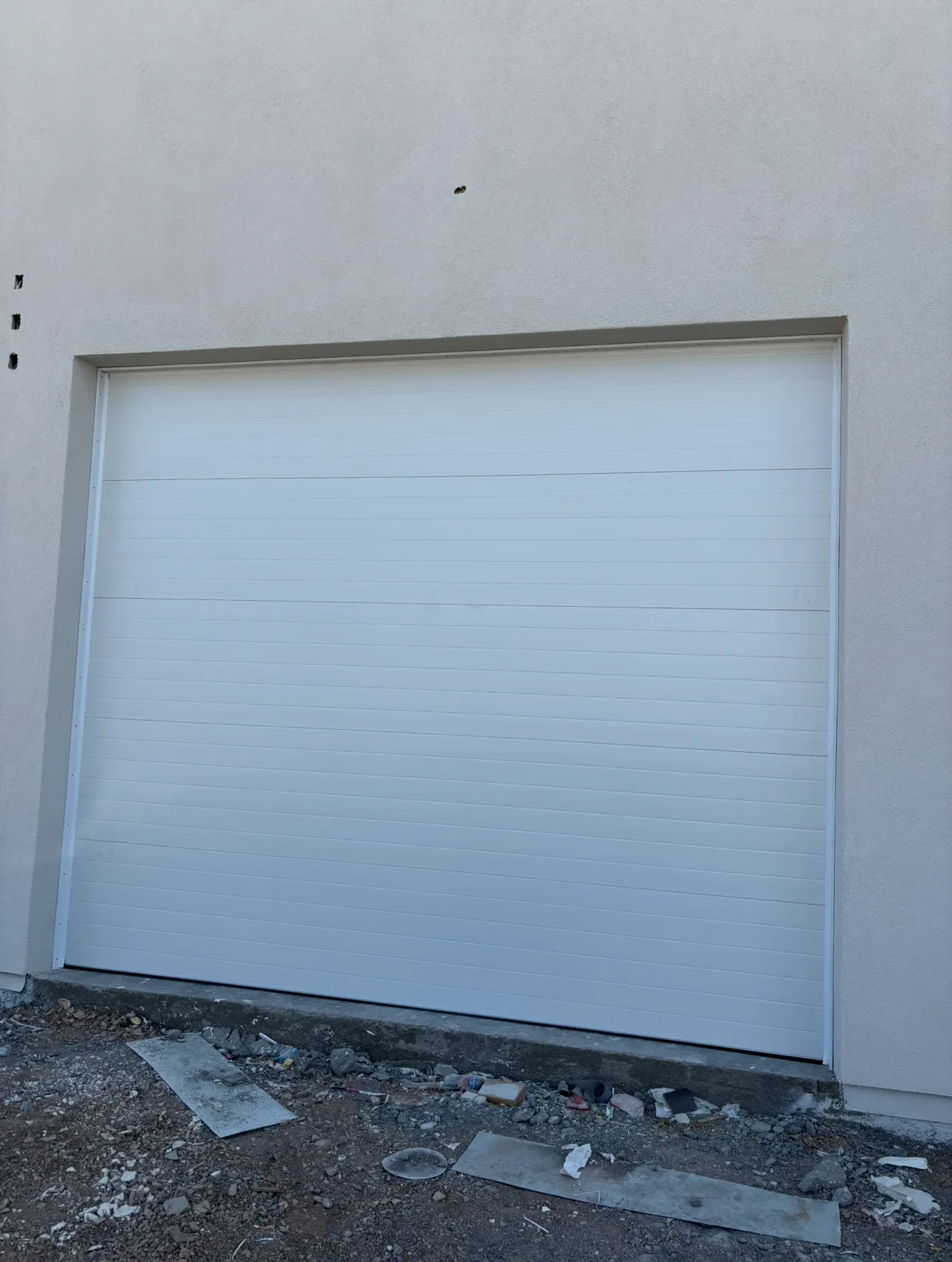 White Smooth-Panel Door