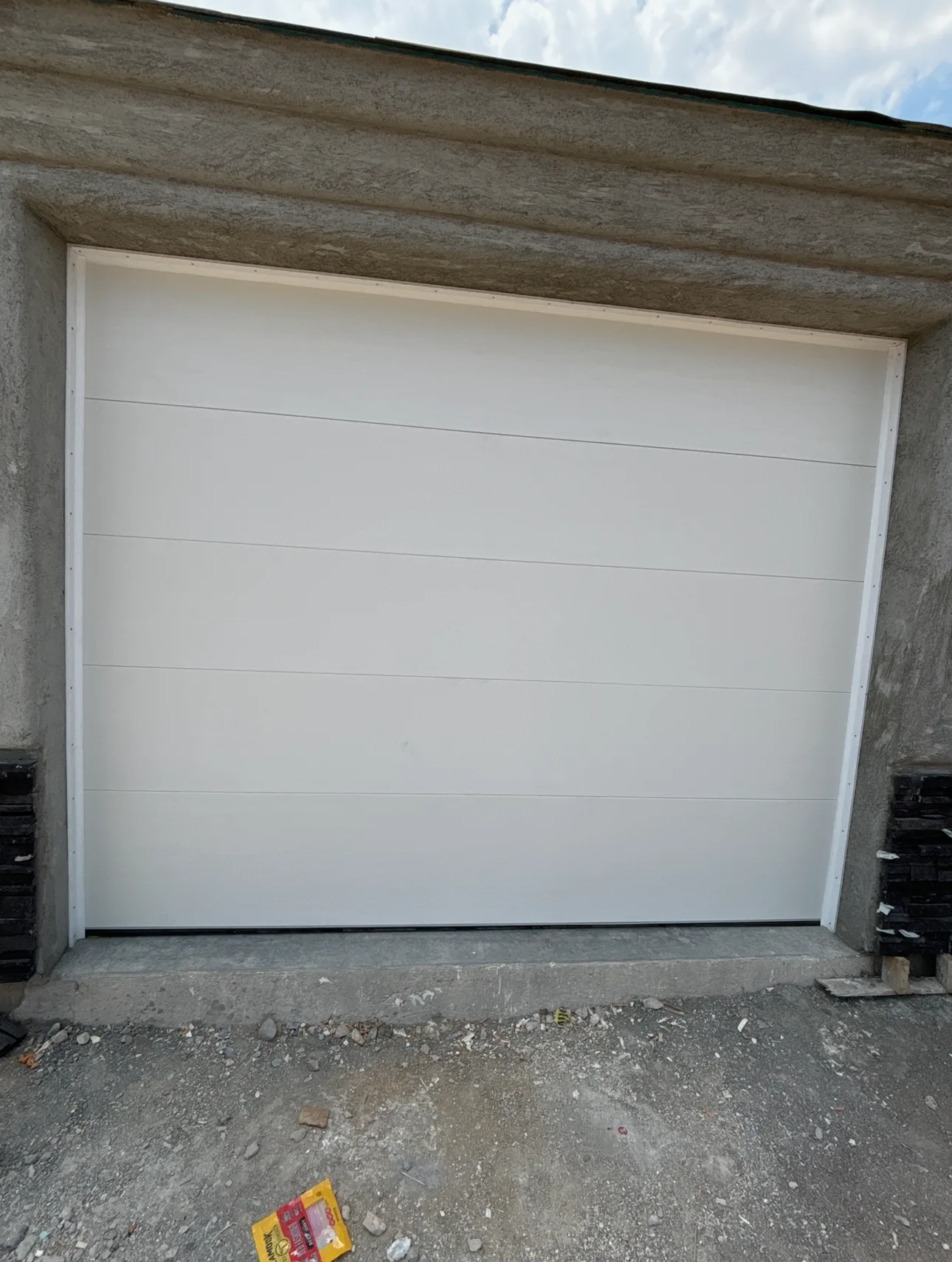 White Smooth-Panel New Build