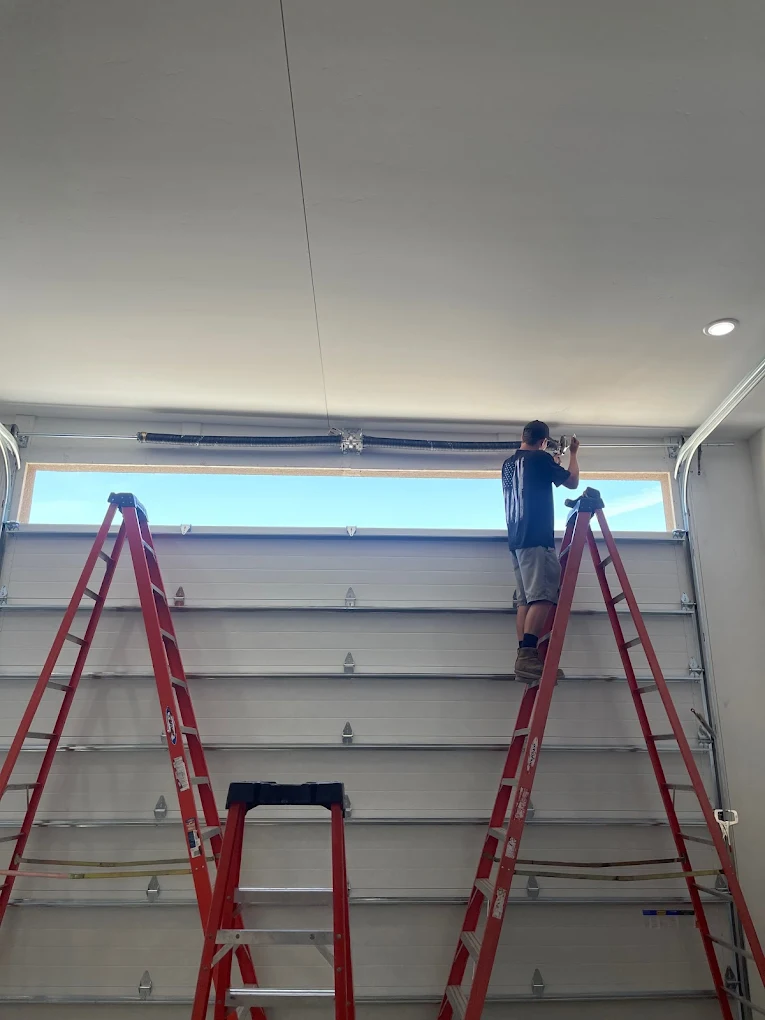 Residential Door Installation Setup