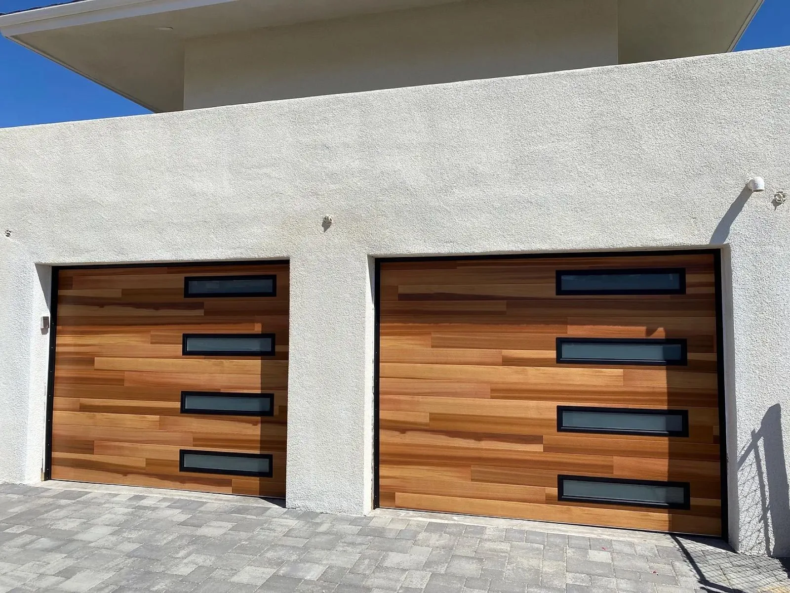 Twin Woodtone Modern Doors